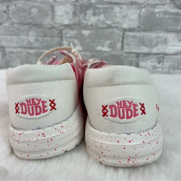 Hey Dude Wendy Kisses Shoes Size 9 - Picture 6 of 7